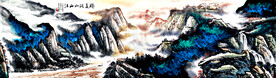 国画江山如此多娇