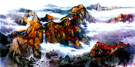 万山红遍水长流