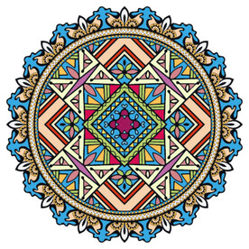 欧式花纹