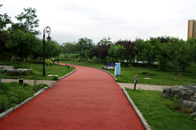 公园塑胶跑道