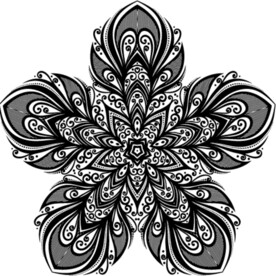 欧式花纹