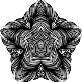 欧式花纹