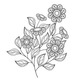 欧式花纹