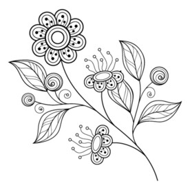欧式花纹