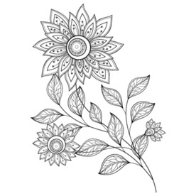 欧式花纹