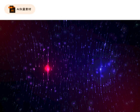 华丽流星雨天空背景