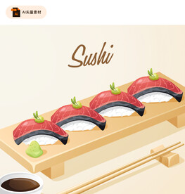 寿司美食插图
