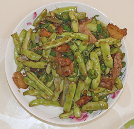 四季豆炒肉