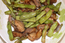 四季豆炒肉