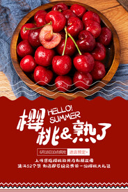 樱桃海报