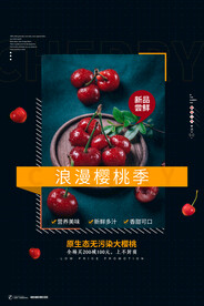 樱桃海报