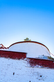 西藏拉萨布达拉宫宫墙