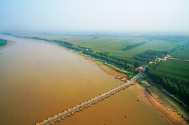 大清河黄河浮桥