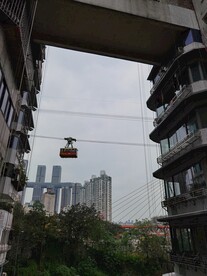 重庆森林 白象居 长江索道 