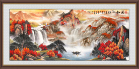 国画江山如画