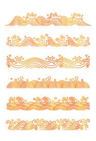 海浪纹