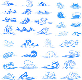海浪纹