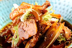 长沙火宫殿 卤牛肉 百年传承 