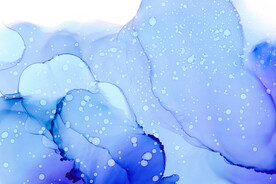  蓝色抽象  水墨  大理石纹