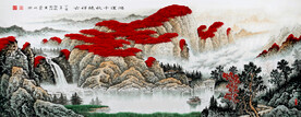 鸿运千秋绕祥云