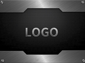 logo样机金属立体字场景科技