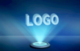 logo样机光立体字
