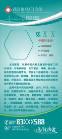 医生简介展架
