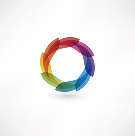 彩色  标志    logo 