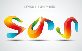 彩色  标志    logo 