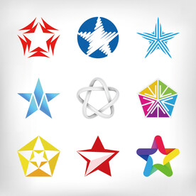 彩色  标志    logo 