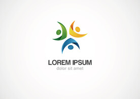 彩色  标志    logo 