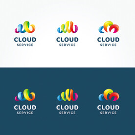 彩色  标志    logo 