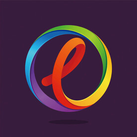 彩色 标志 logo 设计  