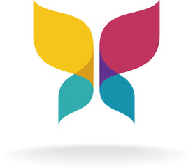 彩色 标志 logo 设计  