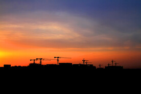 夕阳天空