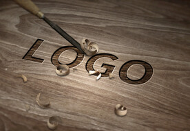 logo样机效果图