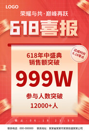 618喜报