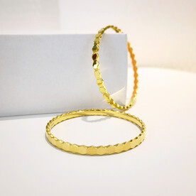 六边形黄金手镯