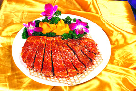 乡村烤羊排