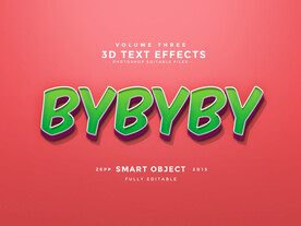 字体立体字