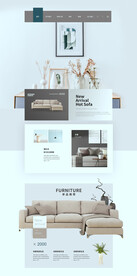 极简家具家居企业web官网首页