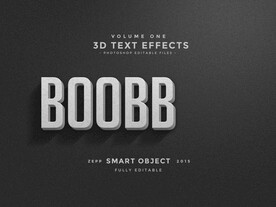 字体立体字
