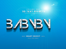 立体字3D