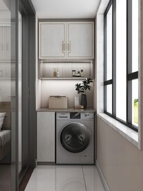 全屋定制效果图 新中式