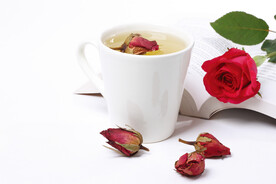 玫瑰花茶图片