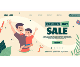 父亲节海报 