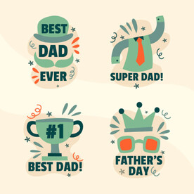 父亲节标签