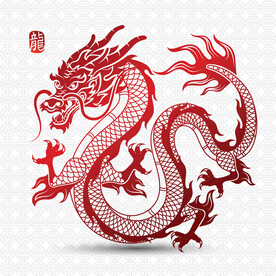龙 