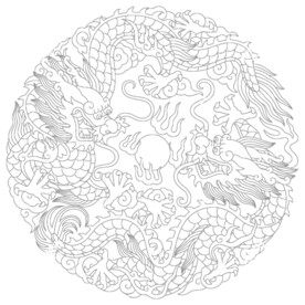 龙 