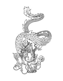龙 